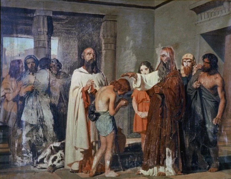 Samuele consacra David - Musée des Beaux, Arts de la ville de Paris